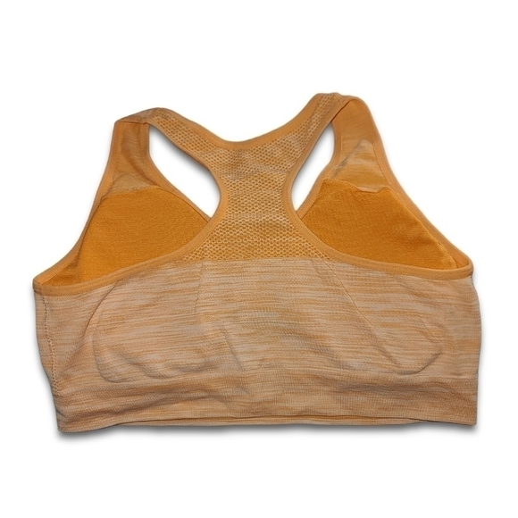 JOCKEY Heathered Orange Racerback Sports Bra - Picture 2 of 3